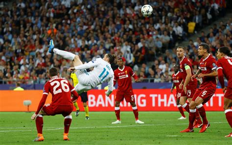 Real Madrid vs Liverpool: Gareth Bale's 2018 final overhead kick .